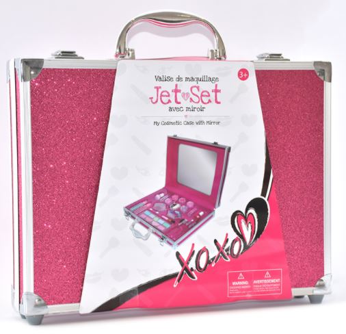 XOXO - JET-SET MAKEUP CASE WITH MIRROR