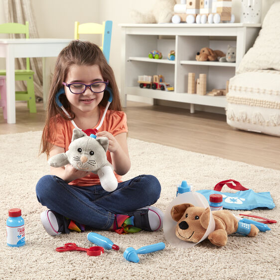 MELISSA AND DOUG - ENSEMBLE DE JEU VÉTÉRINAIRE 24 PIÈCES