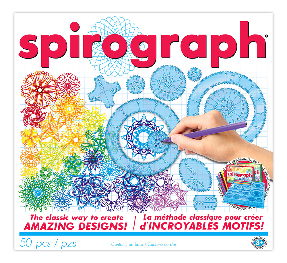 SPIROGRAPH - ENSEMBLE DE SPIROGRAPHE DESSINS