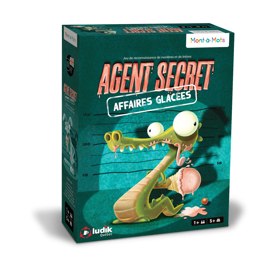 SECRET AGENT GAME - FROZEN CASES