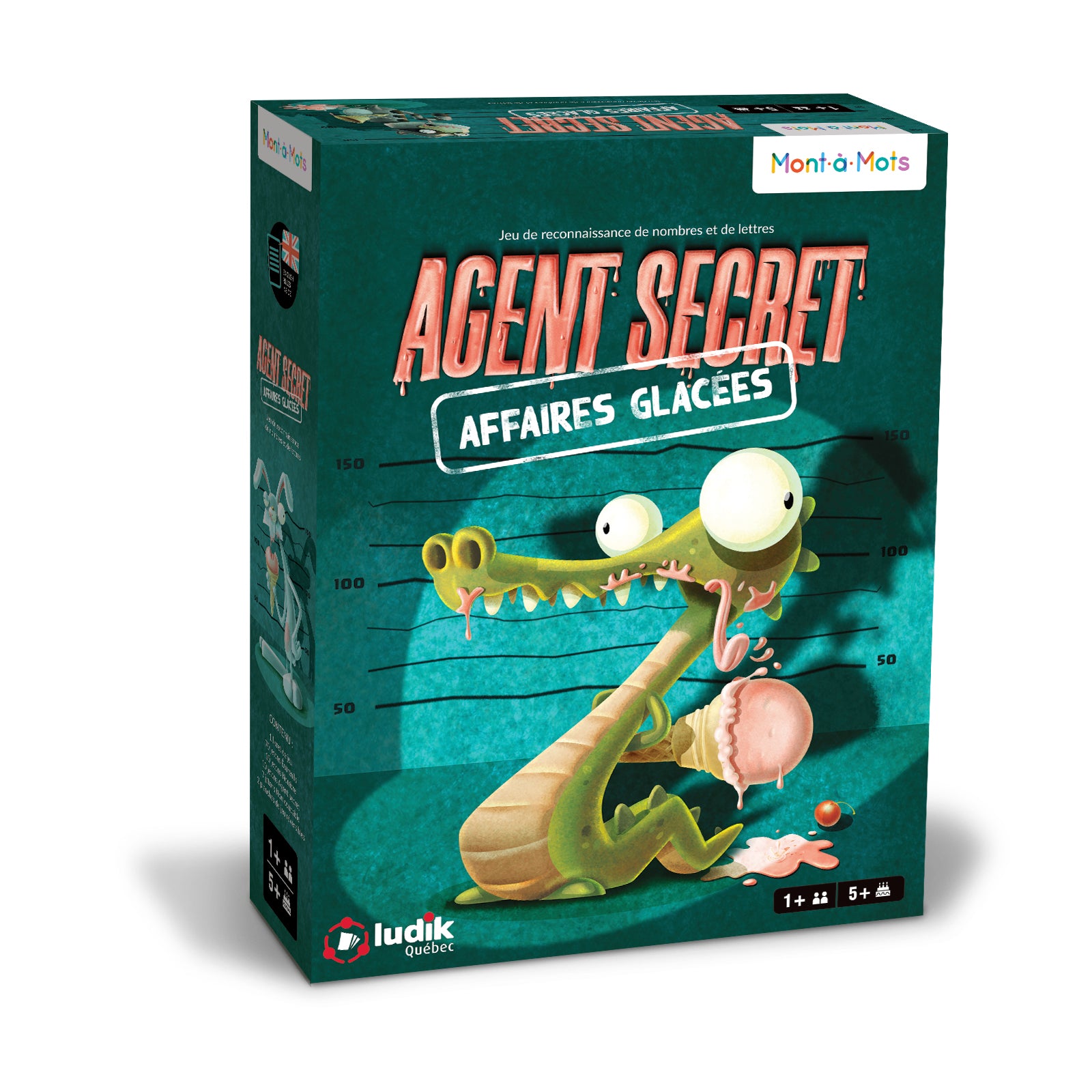 SECRET AGENT GAME - FROZEN CASES