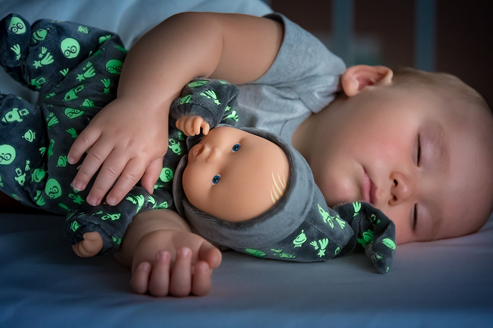 COROLLE - MY BLANKIE - BABIPOUCE GLOWS IN THE DARK 28 CM