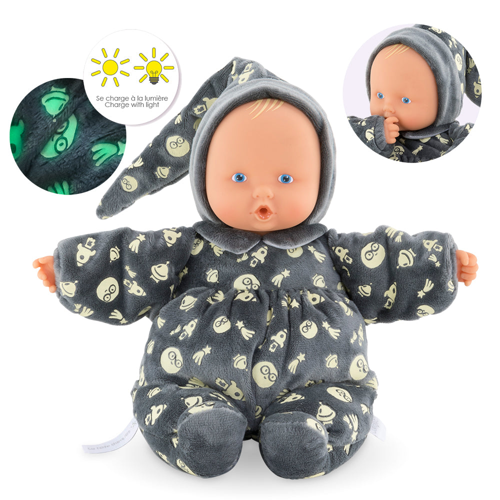 COROLLE - MY BLANKIE - BABIPOUCE GLOWS IN THE DARK 28 CM