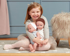 BABI - JUMEAUX DE 35.5 CM AVEC SUCES
