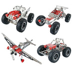 CONSTRUCTOR - SET OF 6 MODELS IN 1 - 288 PIECES (MECCANO)