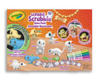 CRAYOLA - SCRIBBLE SCRUBBIE - DINOSAUR 7 PIECES
