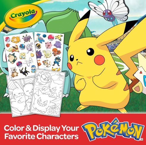 CRAYOLA - POKÉMON ART CASE
