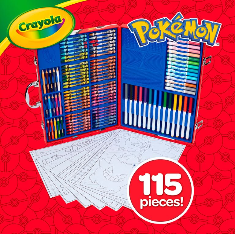 CRAYOLA - MALLETTE INSPIRATION ARTISTIQUE POKÉMON