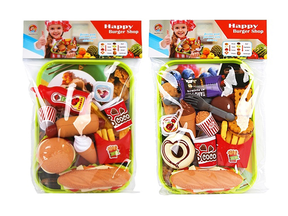 ASST. HAMBURGER MAKING SET IN A BAG