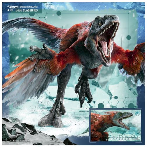 RAVENSBURGER CASSE-TÊTE 3 X 49 PIÈCES - T-REX ET AUTRES DINOSAURES MONDE JURASSIQUE #05656