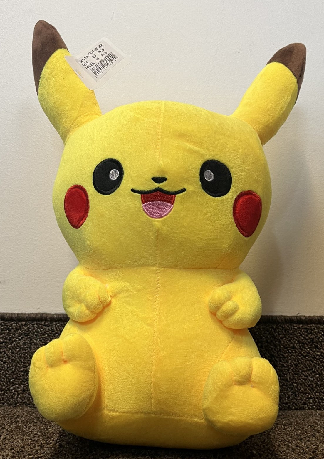 PLUSH - PIKACHU 40 CM (16") (POKEMON)