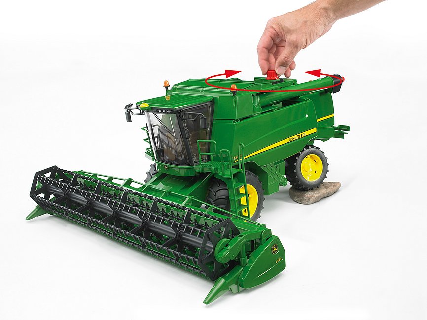 BRUDER - JOHN DEERE MOISSONNEUSE BATTEUSE #09804