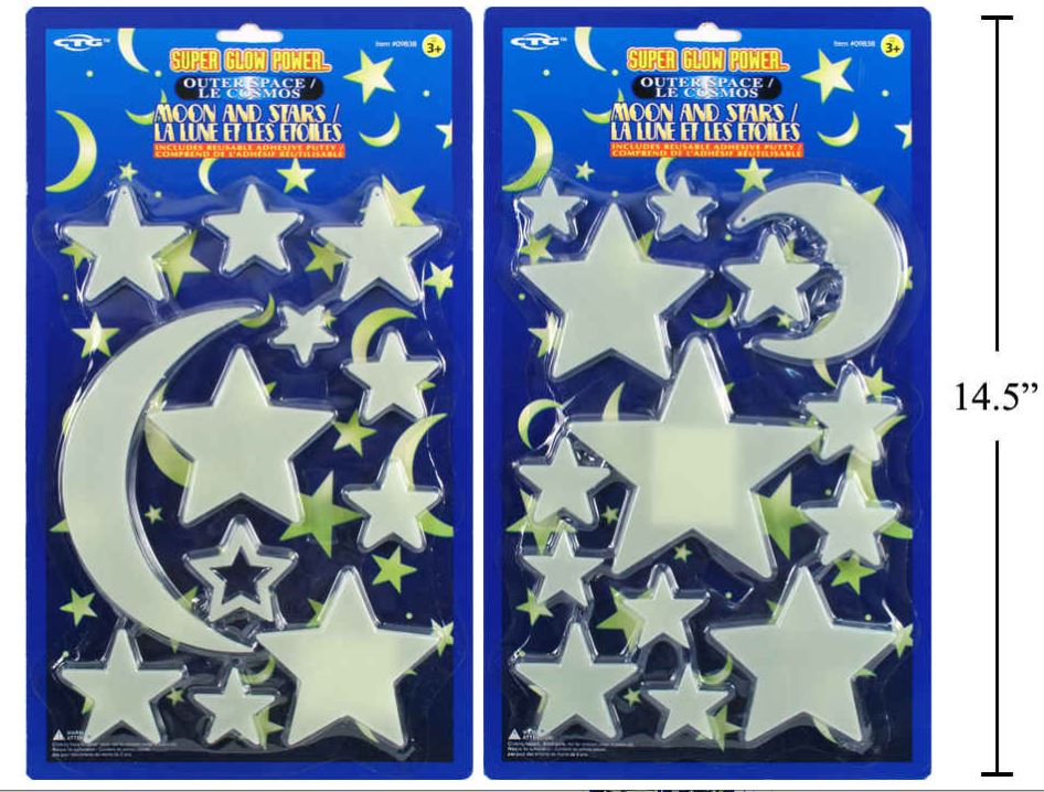 MOON + SHINING STARS