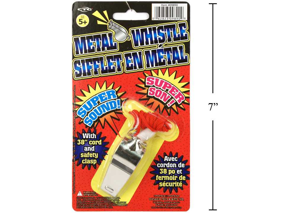 SIFFLET EN MÉTAL