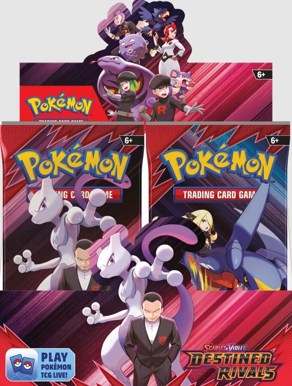 CARTES DE POKÉMON - POKEMON SV10 DESTINED RIVALS BOOSTER ASST