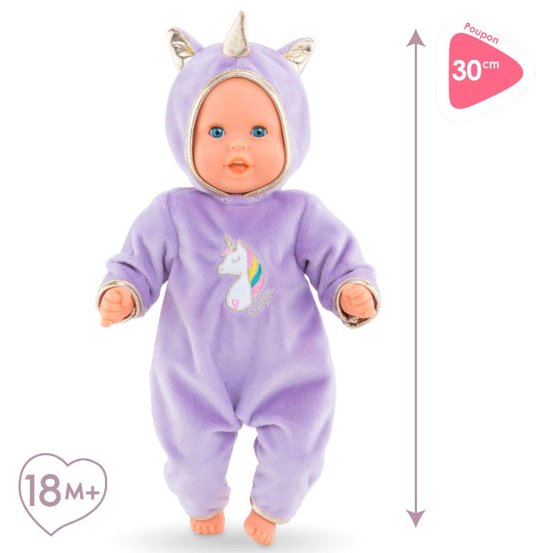 COROLLE - BÉBÉ CALIN LICORNE 12" (30CM)