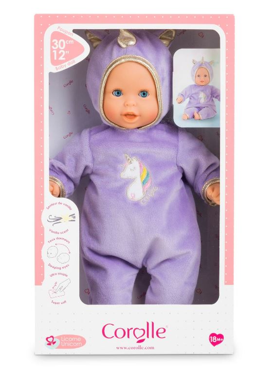 COROLLE - BÉBÉ CALIN LICORNE 12" (30CM)