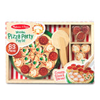 MELISSA AND DOUG - WOODEN PIZZA PARTY