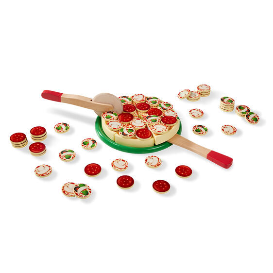 MELISSA AND DOUG - WOODEN PIZZA PARTY