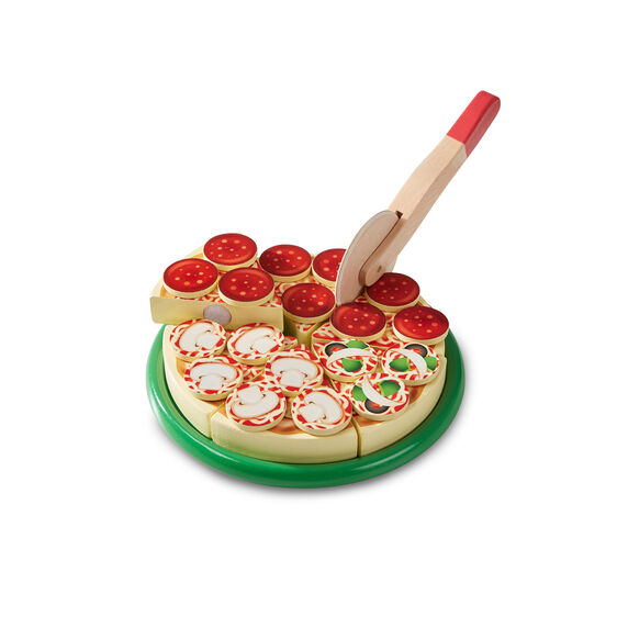 MELISSA AND DOUG - WOODEN PIZZA PARTY