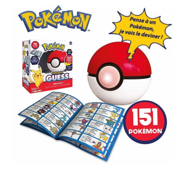 JEU POKÉMON DRESSEUR GUESS - EDITION KANTO - Version française