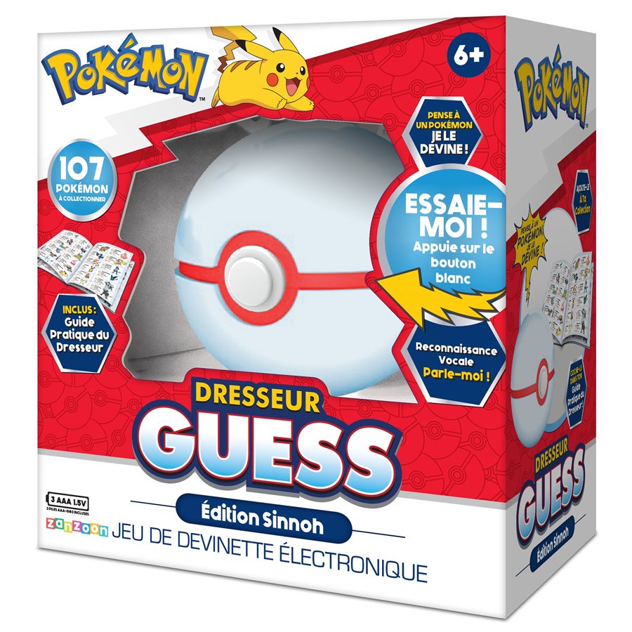 POKÉMON GUESS THE TRAINER GAME - SINNOH EDITION