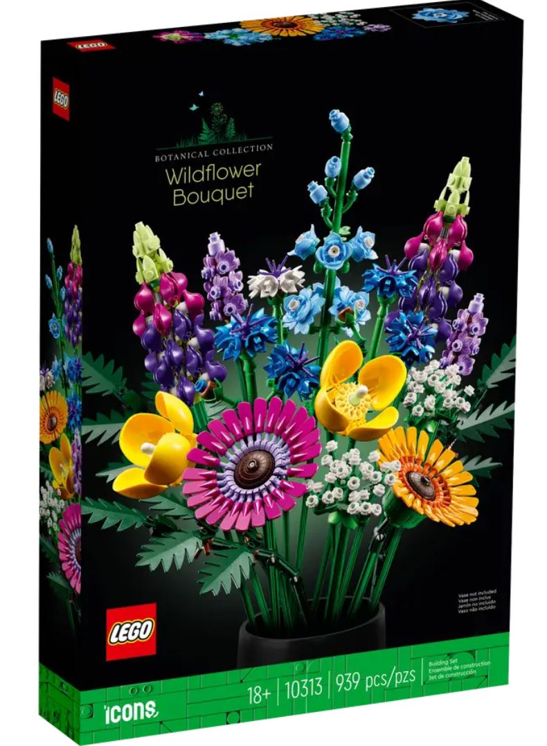 LEGO BOTANICALS - WILD FLOWER BOUQUET BOTANICAL #10313