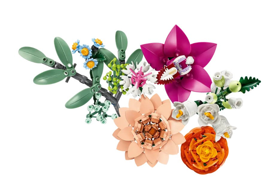 LEGO BOTANICALS - LE JOLI BOUQUET DE FLEURS ROSES #10342