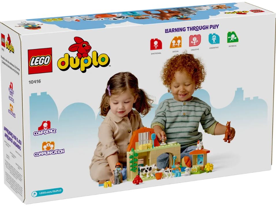 LEGO DUPLO - PRENDRE SOIN DES ANIMAUX À LA FERME #10416