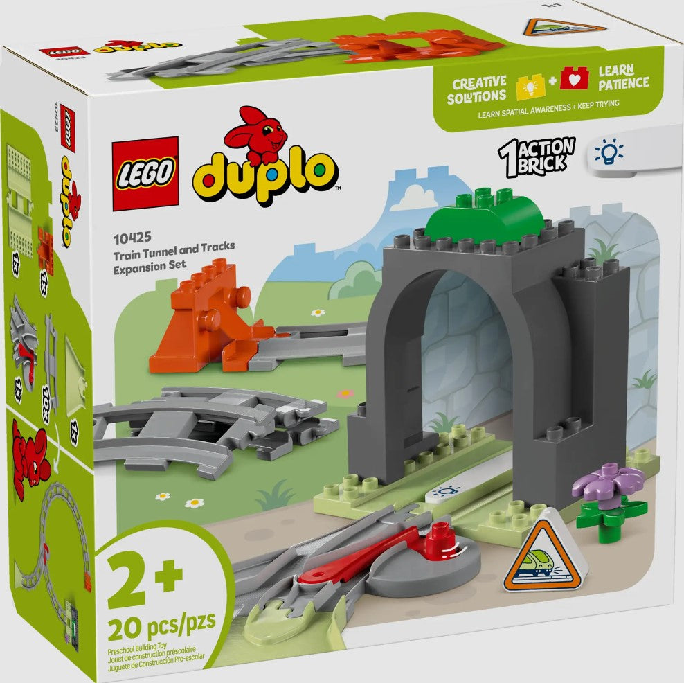 LEGO DUPLO - TUNNEL AND TRAIN TRACK EXPANSION SET #10425