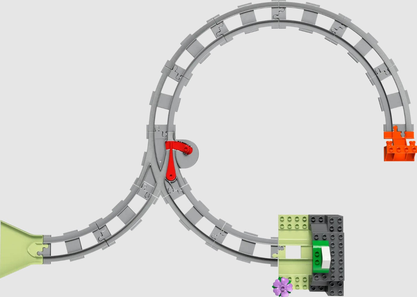 LEGO DUPLO - TUNNEL AND TRAIN TRACK EXPANSION SET #10425