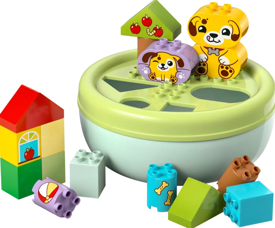 LEGO DUPLO - SHAPE SORTER - PUPPY'S DOGHOUSE #10441