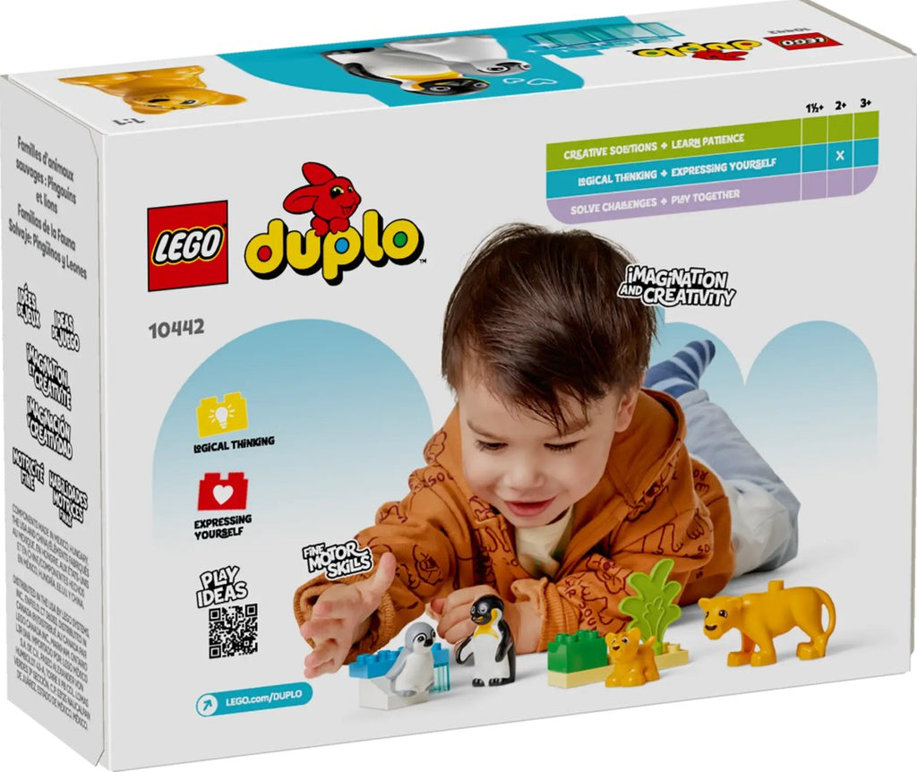 LEGO DUPLO - WILD ANIMAL FAMILIES: PENGUINS AND LIONS #10442