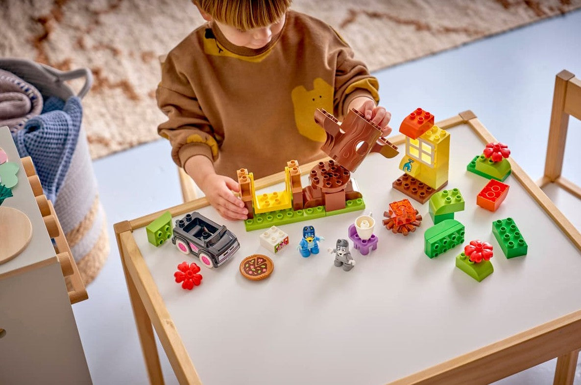 LEGO DUPLO - LES LIVREUSES DE PIZZA AVEC MUFFIN ET BLUEY #10469