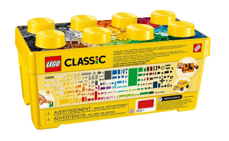 LEGO CLASSIC - CREATIVE BRICK BOX #10696