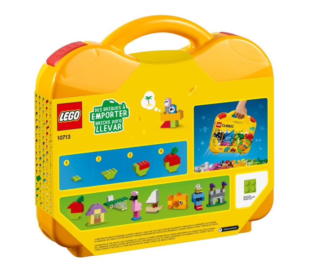 LEGO CLASSIC - CREATIVE SUITCASE #10713