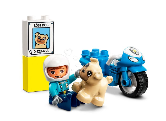 LEGO DUPLO - POLICE MOTORBIKE #10967