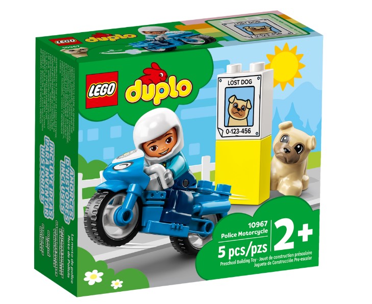 LEGO DUPLO - POLICE MOTORBIKE #10967