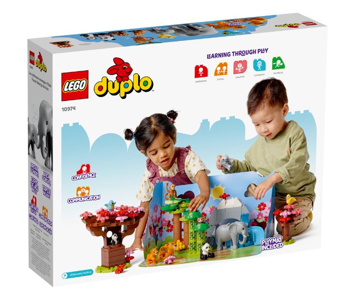 LEGO DUPLO TOWN - WILD ANIMALS OF ASIA #10974