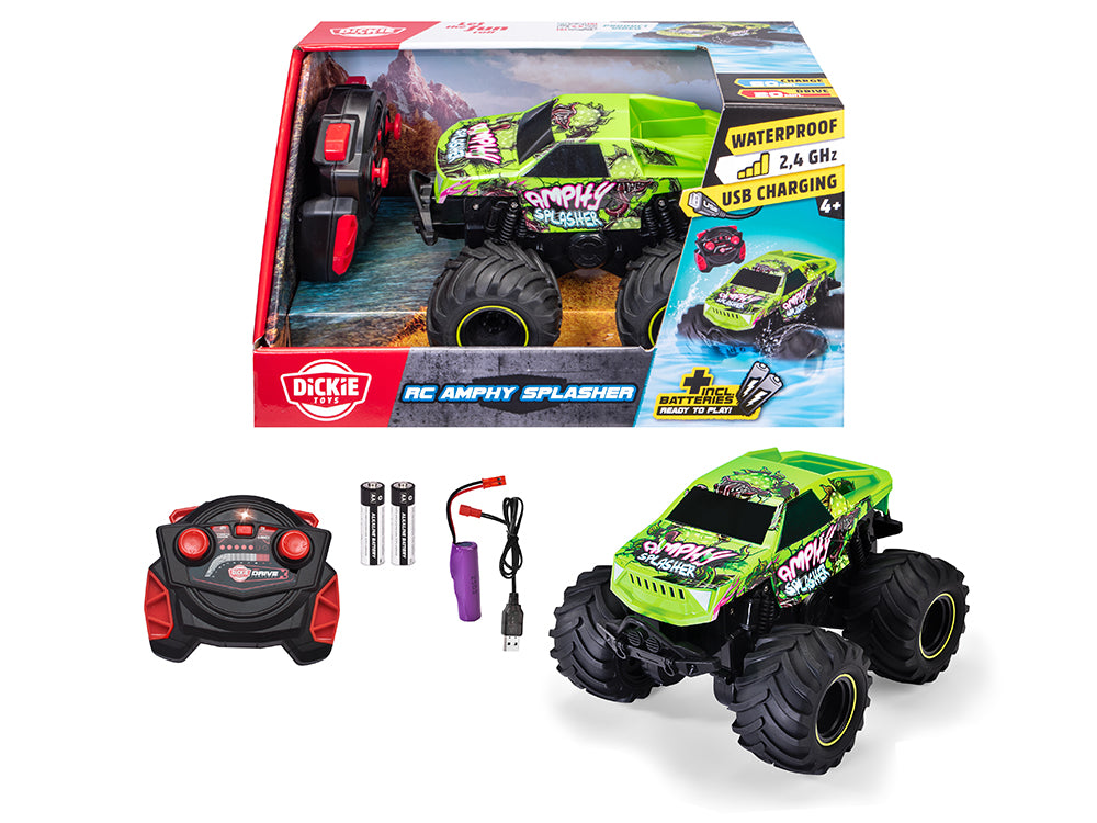 DICKIE - REMOTE CONTROL AMPHIBIOUS AMPHY SPLASHER RTR
