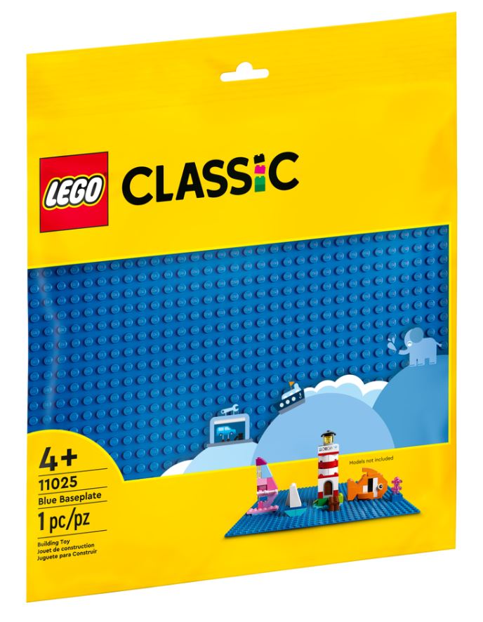 LEGO CLASSIC - BLUE BASEPLATE #11025