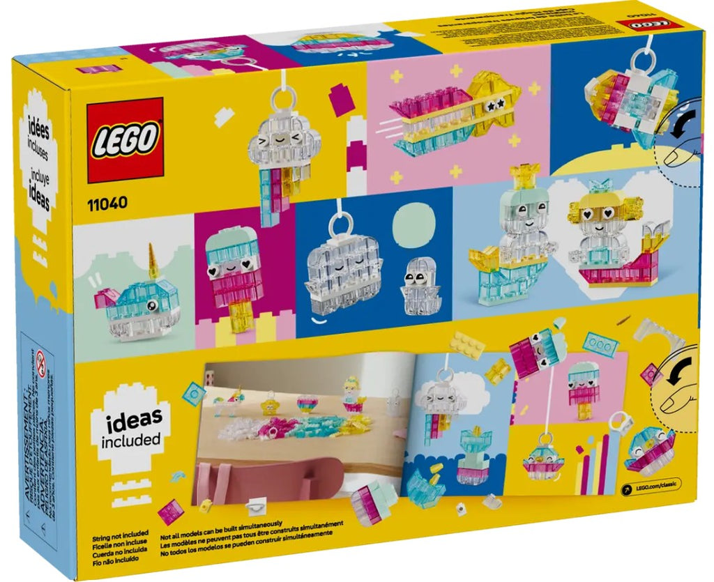 LEGO CLASSIC - CREATIVE TRANSPARENT BRICKS #11040