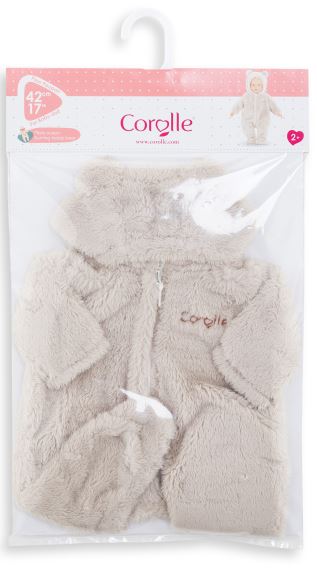 COROLLE - VÊTEMENTS DE POUPÉES COMBINAISON PILOTE OURSON (30 CM)