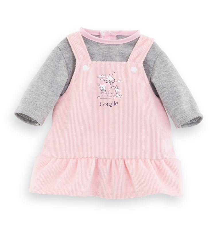 COROLLE - DOLL CLOTHES - PINK JUMPER AND BORDS DE LOIRE SWEATER 12" (30CM)