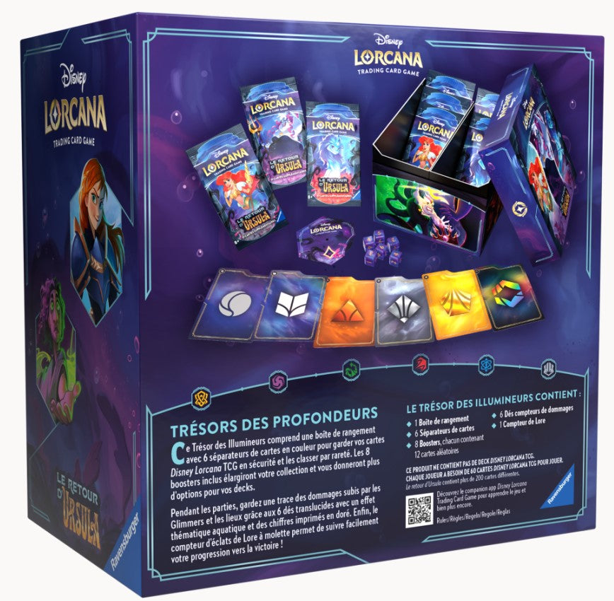 DISNEY LORCANA CARDS - URSULA'S RETURN TROVE (FR)
