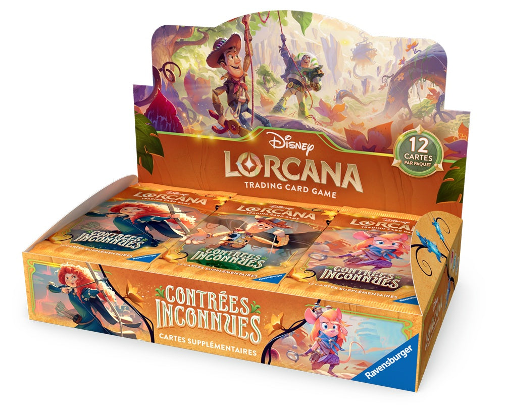 DISNEY LORCANA CARDS - INTO THE INKLANDS - ASST BOOSTER (FRENCH VERSION)