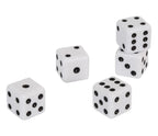 ENSEMBLE DE 5 OU 6 DÉS SUR CARTON