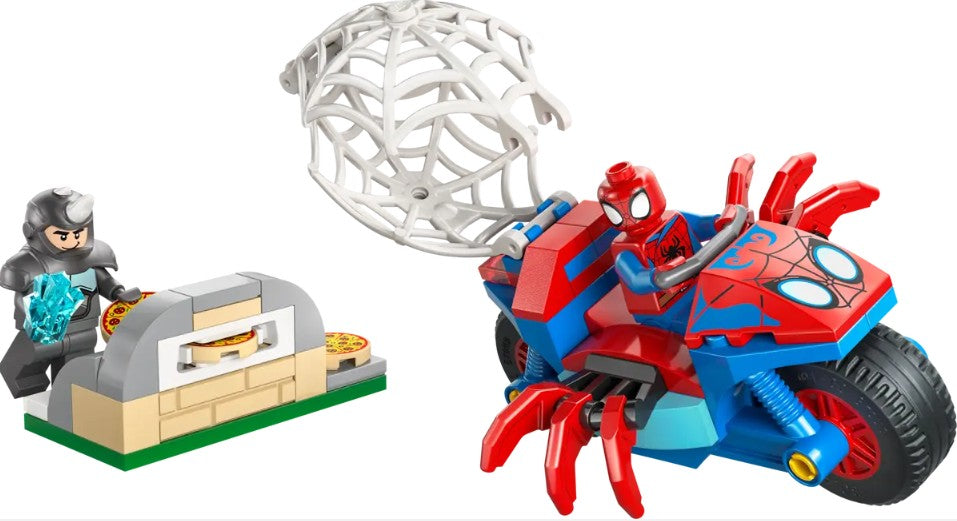 LEGO MARVEL - SPIDER-MAN ON HIS BIKE VS. RHINO #11206