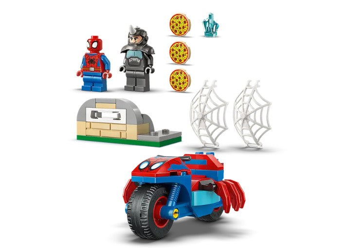 LEGO MARVEL - SPIDER-MAN ON HIS BIKE VS. RHINO #11206