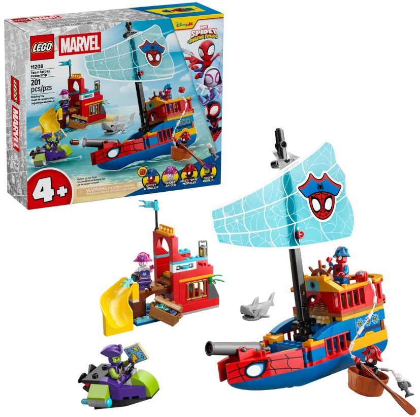 LEGO MARVEL - SPIDEY'S TEAM PIRATE BOAT #11208
